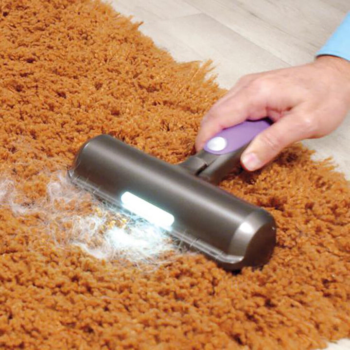 ROLO REMOVEDOR DE PÊLOS COM LUZ LED – LIMPEZA PRECISA E SEM ESFORÇO