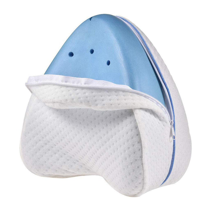 PACK 2 TRAVESSEIRO ORTOPÉDICO PARA PERNAS E JOELHOS – Alívio e Conforto Durante o Sono