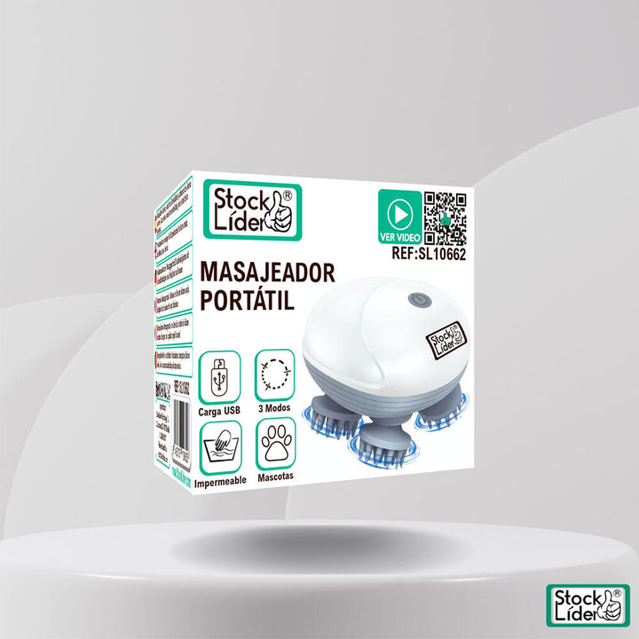 Massajador Portátil StockLíder – Relaxamento completo em qualquer lugar